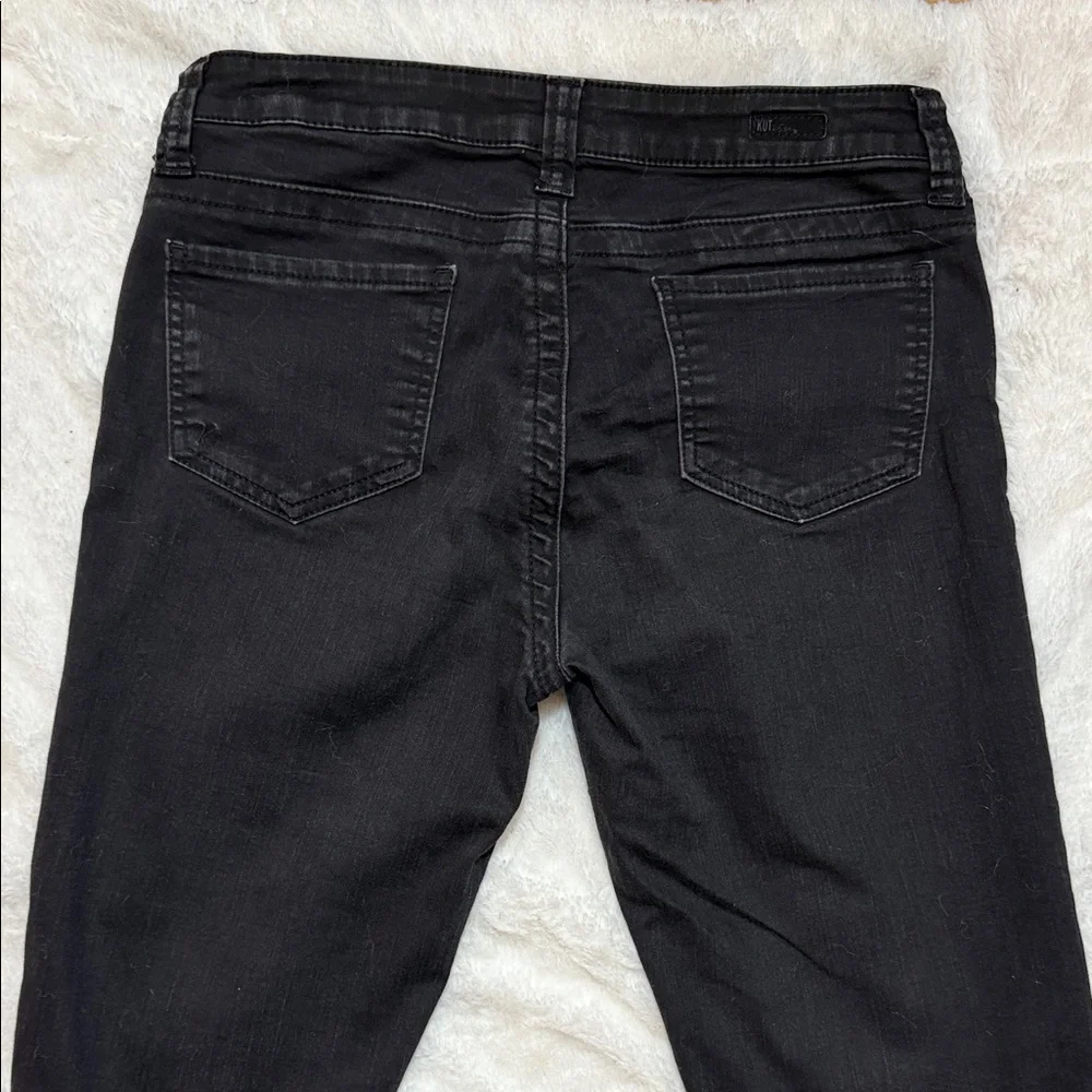 Kut from the Kloth Black Straight Leg Jeans - Picture 7 of 7